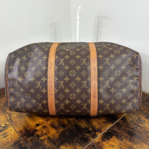 Louis Vuitton Vintage Monogram Sac Souple 45 Duffle Bag Boston Travel - Picture 3 of 16